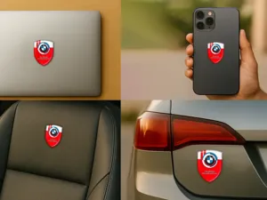 BMW Stoßsticker Auto Robust Universal Hochwertig